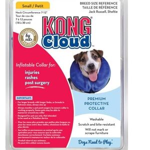 Dog Medical Collar: Kong Cloud Inflatable Protective Collar, Small
